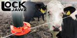 Lock Jawz 360° T-Post Insulator | 1000 Pack | White - Speedritechargers.com