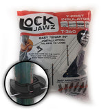 Lock Jawz 360° T-Post Insulator | 500 Pack | Black - Speedritechargers.com