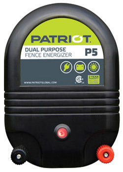 Patriot AC/DC Dual Powered Electric Fence Chargers