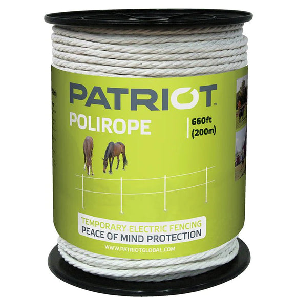PATRIOT ELECTRIC FENCE POLIROPE 660FT