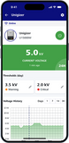 datamars Pro app controlling the fence wire on white background