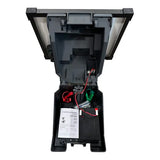 Back view of a Patriot SG2000 solar panel with wiring and labels on a white background