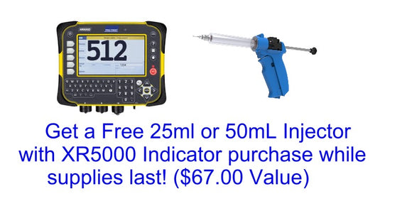 Datamars XR5000 indicator and free injector