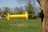 Patriot spring gate handle kit connected to electric fence on farm 809983