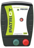 PATRIOT PBX 200 12V DC BATTERY POWERED FENCE CHARGER, 50 MILE / 165 ACRE | FREE SHIPPING AND FENCE TESTER - Speedritechargers.com
