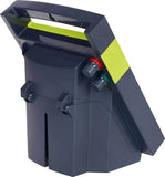 Side view showing terminal connection of a Patriot SG500 SolarGuard 500 Solar Powered Fence Charger