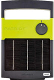 Patriot SolarGuard 80 Solar Powered Fence Charger SG80 with green and black case and black solar panel