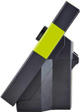side view of a Patriot SolarGuard 80 Solar Powered Fence Charger SG80 green and black