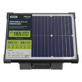 Patriot Solar Guard SG2000 fence charger with specs on solar panel