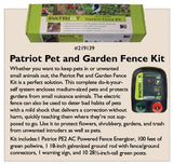 Patriot Pet and Garden Electric Fence kit