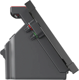 patriot sg3500 solar guard fence charger side view with fence lead knobs