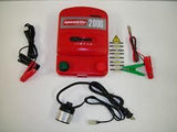 Detailed view of the items in a SPEEDRITE 2000 Fence Charger kit