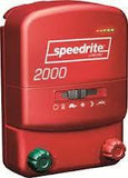 close up of a SPEEDRITE 2000 electric fence Unigizer with control buttons