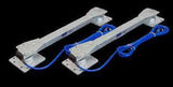 Tru-Test Heavy Duty HD5T Squeeze Chute Load Bars with blue cables on black background