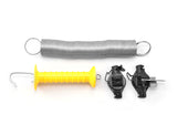 Speedrite Patriot electric fence spring gate kit 809983 on white backdrop